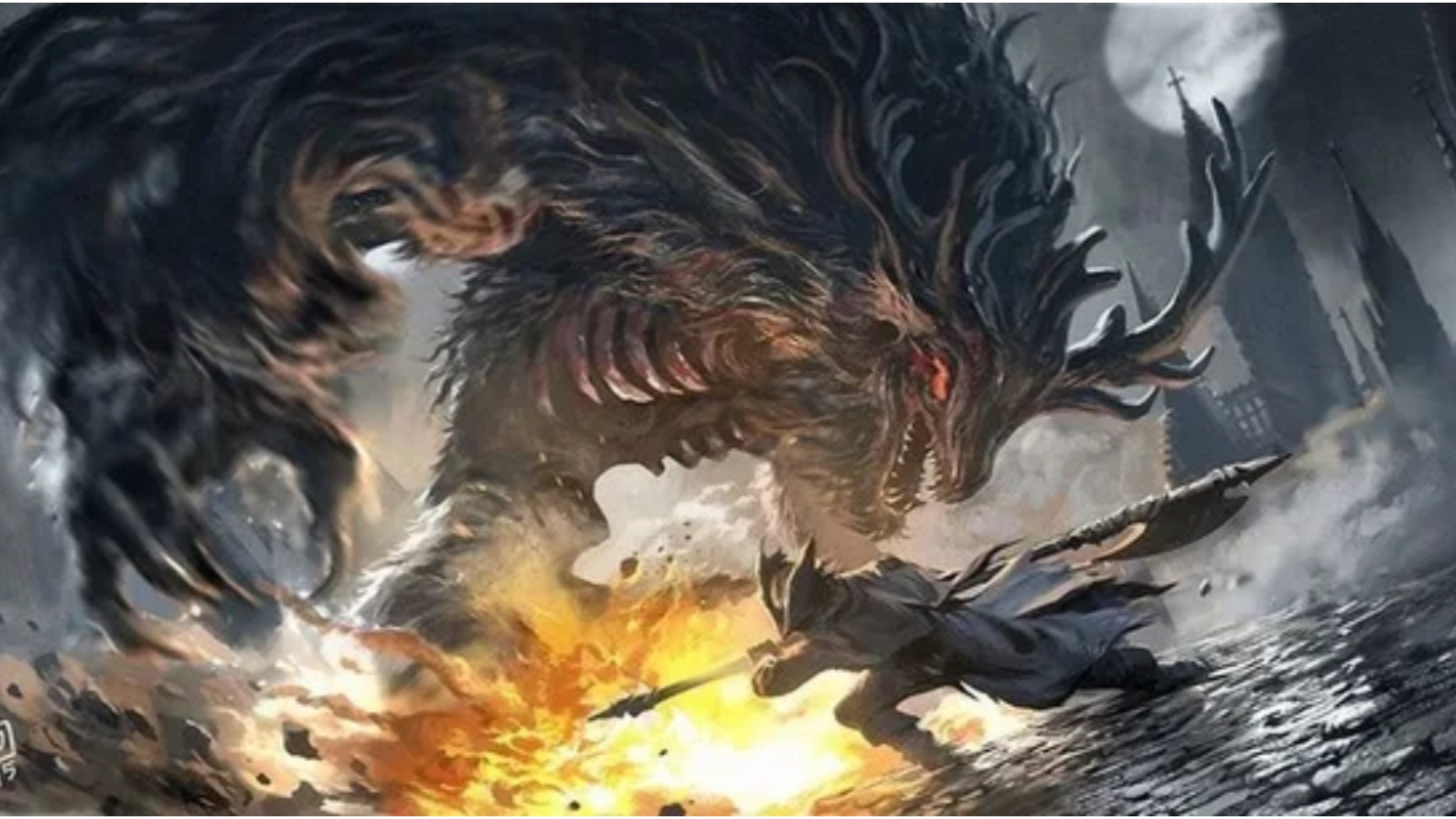 Bloodborne часть 2 Церковное чудовище