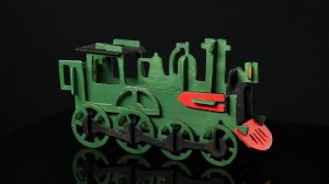 9. Собираем и раскрашиваем модель "Локомотив" от Pebaro 850-1