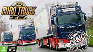 Euro Truck Simulator 2 Конвой Dobrov 47RUS