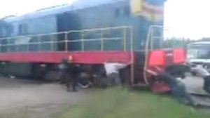 Тепловоз с толкача