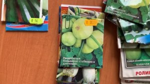 Посадка кабачков на рассаду.