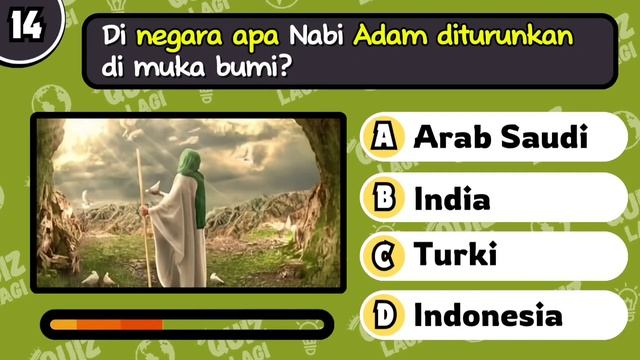 🟡 KUSI SEJARAH NABI ADAM ll Kuis Nabi & Rosul II Quiz Lagi