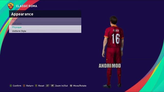 PES 2021 - DIEGO FUSER ROMA 2001 смотреть онлайн