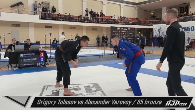 Grigory Tolasov vs Alexander Yarovoy  85 bronze - AJP RUSSIA NATIONAL 2025