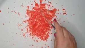 Asmr Painted soap cutting|| Dried and painted soap cutting.