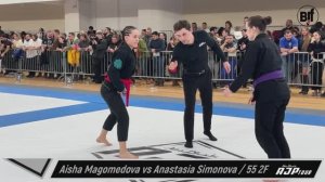 Aisha Magomedova vs Anastasia Simonova / 55 2F - AJP RUSSIA NATIONAL 2025