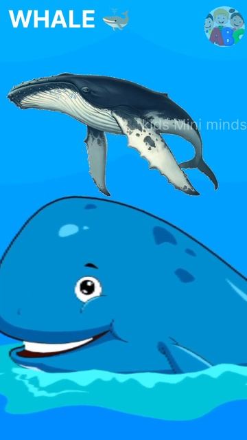 W for Whale #abcd #aforapple #abcdsong #abcdlearning #abcdnurseryrhymes #abcdrhymes #cartoon #short