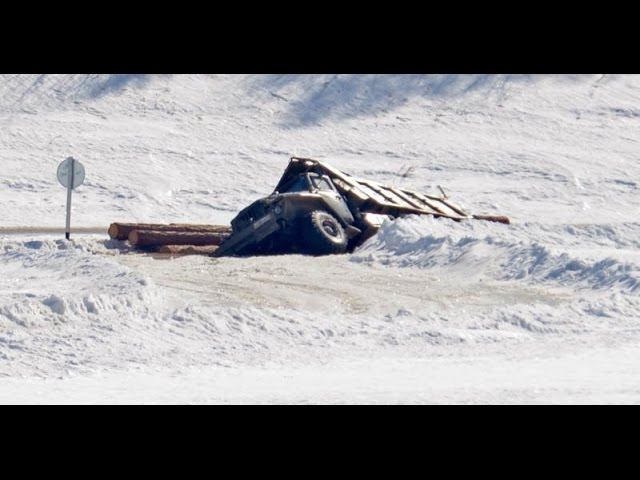 ДОРОГИ СЕВЕРА РОCСИИ КОНЕЦ ЗИМНИКА КАМАЗ УРАЛ КРАЗ THE ROAD NORTH OF RUSSIA #КАМАЗ