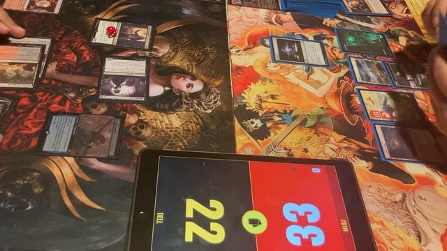 Olivia Voldaren Vs Ken, Burning Brawler EDH Game смотреть онлайн