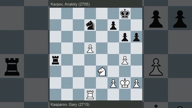 FIDE World Championship 1984 | Kasparov vs Karpov | Round 40 смотреть онлайн