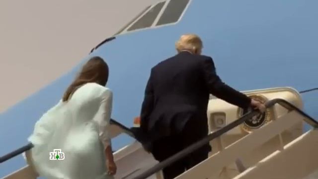 Трампа посетил ОАЭ. Trump visited the UAE.