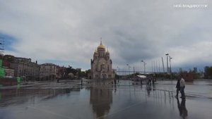 Владивосток Спортивная набережная-Корабельная набережная 4 июня 2023.