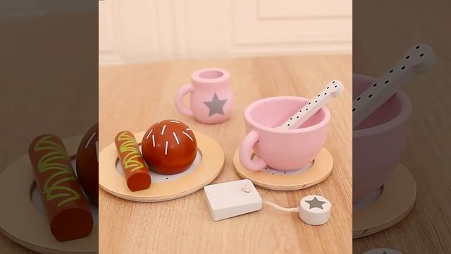 деревянный детский чайный сервиз смотреть онлайн