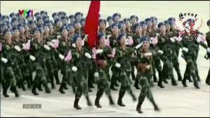 Парад в Корее Parade in Korea