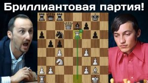 Анатолий Карпов ЖЕРТВУЕТ две ЛАДЬИ Топалову! Линарес 1994. Шахматы