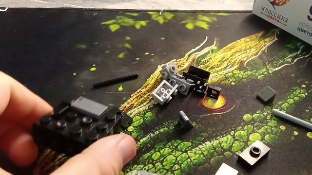 вторая часть как сделать аш два танка из lego