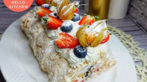 Шикарный Десерт | Меренговый Рулет | Рецепт вкуснейшего десерта | Меренга