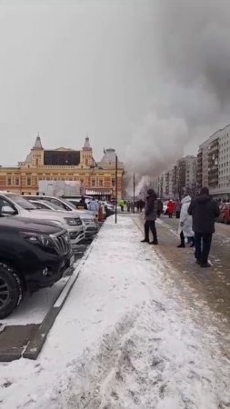 Пожар на Нижегородской ярмарке.