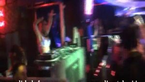 topless dj duo M.H.B.F.on club Senso(Poland)