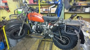 Часть 5/1 Самодельный мотоцикл, Мотовездеход первый к бою готов