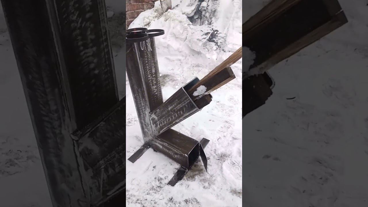 Печь реактивная своими руками смотреть онлайн