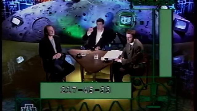 Премьера фильма "Брат" на канале НТВ, 12 декабря 1997 года. Интервью с А. Балабановым и С. Бодровым