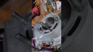 suzuki RMX250S , замена цилиндра
