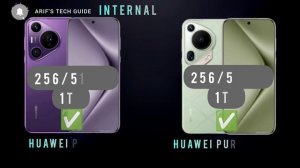 Huawei Pura 70 vs Huawei Pura 70 Pro