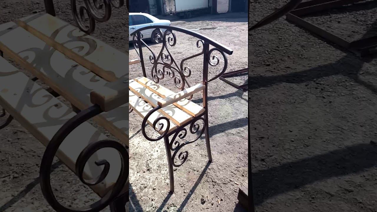 Скамейка со спинкой смотреть онлайн