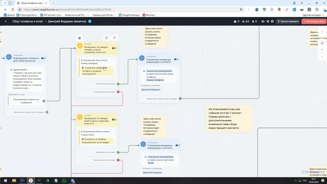 Шаблон чат-бота для сбора контактных данных: подключение и настройка от А до Я