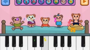 Забавные обезьянки танцуют под твою мелодию. Давай поиграем! Игры для детей. Мультики для малышей.