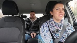 Блогерша в такси / женский таксопарк