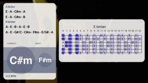 Pounding Power Ballad Backing track in E