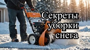 Каждый должен знать про бензиновый снегоуборщик #снегоуборочнаямашина