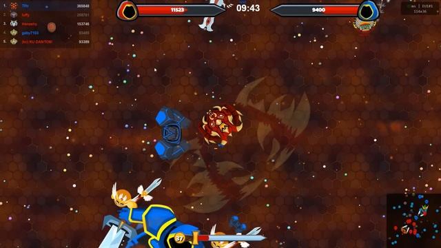 EvoWars.io Evolutions Unlocked 38/38 Score: 1,057,211 [Without Taking Damage]