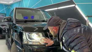 Замена штатного ксенона на Bi-LED модули Optima / Land Rover Discovery 4