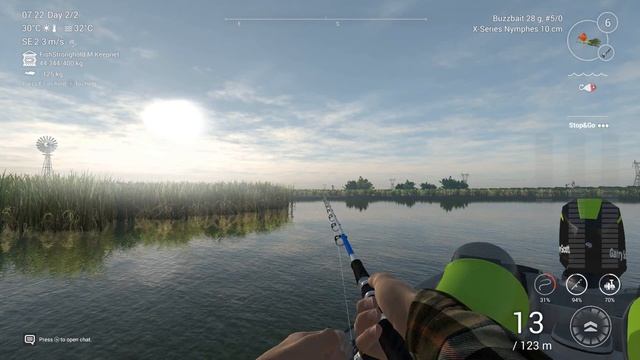 Fishing Planet - Another Uni Speckled Peacock Bass Hot Spot! Blue Crab Island, Mississippi