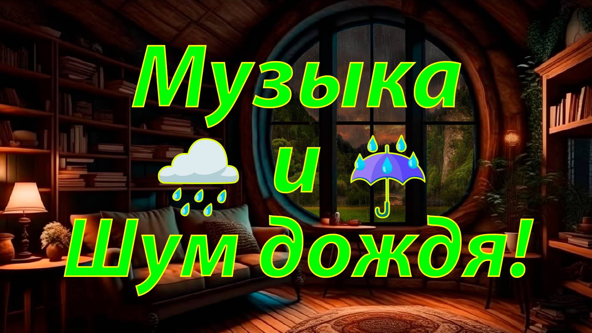 ☔️ МЕДИТАТИВНЫЙ ШУМ ДОЖДЯ И НЕЖНАЯ МУЗЫКА ДЛЯ СНА 🎵 РАССЛАБЛЯЮЩАЯ ЛЕЧЕБНАЯ МУЗЫКА ДЛЯ МЕДИТАЦИИ