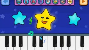 Яркие звездочки хотят потанцевать. Давай им сыграем мелодию и споём! Игры для детей. Мультики.