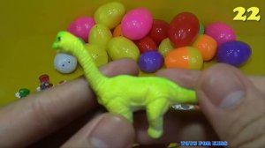 41 Surprise Eggs Spongebob Disney Minion Princess Super Mario Plane Dinosaur - Toys For Kids