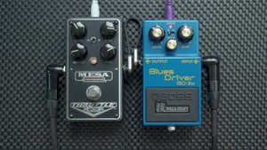 BOSS Blues Driver Waza Craft + MESA Boogie Throttle Box