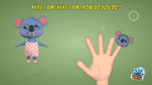 Koala Finger Family Nursery Rhyme | Koala 3D Finger Family Songs