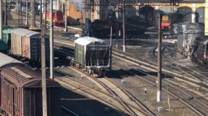 Паровоз серии 9П на ТЧР-7