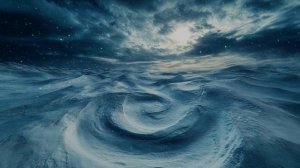 Снежная буря рвёт и мечет