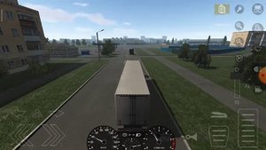 Поездка на фуре Маз-6422 в игре "Motor Depot"