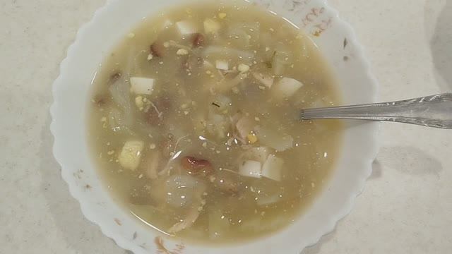 СУП С ФАСОЛЬЮ И ОВОЩАМИ