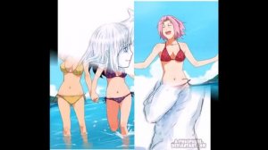 Хината,Сакура и Ино,три русалочки))