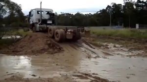 МЕРСЕДЕС АКТРОС НА БЕЗДОРОЖЬЕ MERCEDES Actros offroad