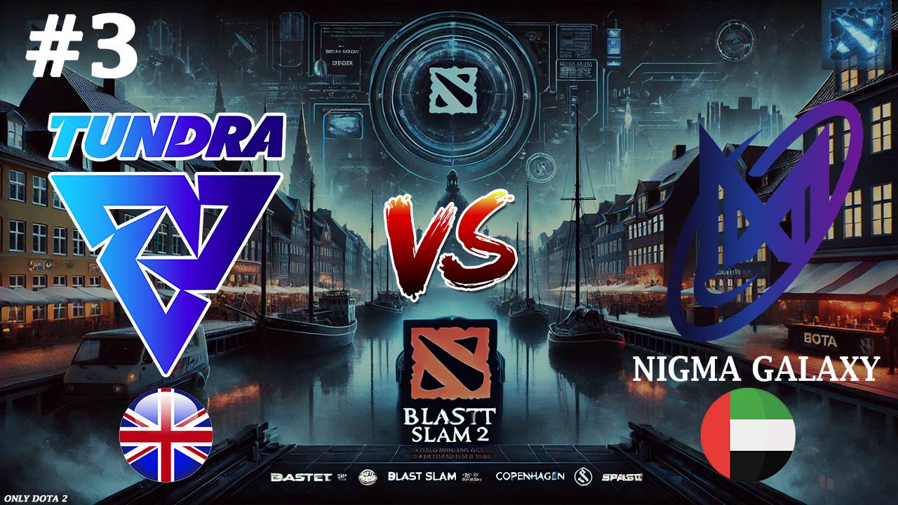 КЕРРИ ВИВЕР ПРОТИВ КЕРРИ ФАНТОМКИ! | Tundra vs Nigma #3 (BO3) BLAST Slam #2