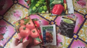 Распаковочка 😁 семена и горшочки 👌#семена#семенаогурцов #семенапомидоров